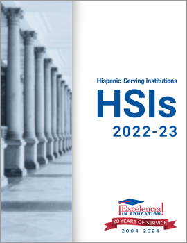 Hispanic-Serving Institutions (HSIs): 2022-23 Cover