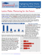 Latino Males: Mentoring for the Future
