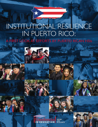 Cover: Institutional Resilience in Puerto Rico