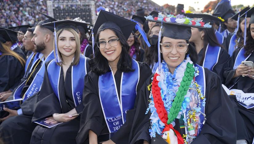 Latino College Completion Header featuring Latino Grads