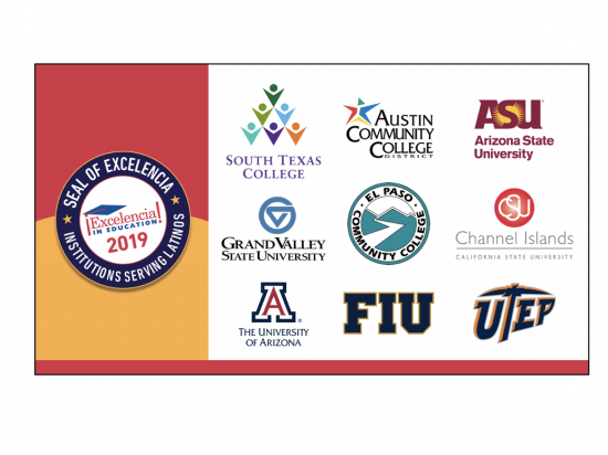 2019 Seal of Excelencia Certified Institutions