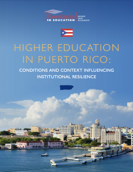 COVER-Higher Education in Puerto Rico